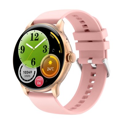 AVIZAR Montre Connect&eacute;e Sport Amoled Bluetooth 5.3 &Eacute;tanche Ip67 S&eacute;rie Titmo O-150 Rose