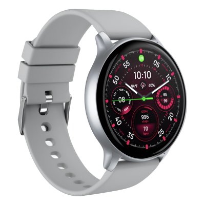 GENERIQUE Montre Connect&eacute;e Sport avec Suivi Sant&eacute; Autonomie 7j Etanche IP67 Proove Argent