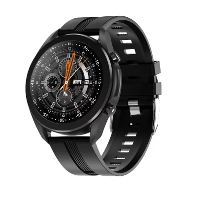 YONIS Montre Connect&eacute;e Sport Cardio Pression Oxym&eacute;tre Temp&eacute;rature Appel Bluetooth Noir