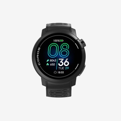 COROS Montre connect&eacute;e sport GPS &eacute;cran AMOLED, Pace Pro noir - 