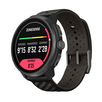 SUUNTO Montre connect&eacute;e sport -  - Race 2 - Ecran 15 - Titanium/Noir 