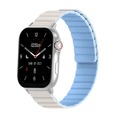 PROOVE Montre connect&eacute;e suivi sant&eacute; complet autonomie 8j &eacute;tanche ip68  argent SMW-214976 