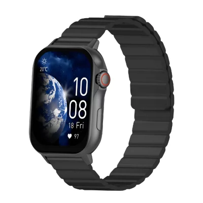 PROOVE Montre connect&eacute;e suivi sant&eacute; complet autonomie 8j &eacute;tanche ip68  noir SMW-214977 