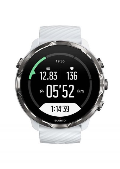 SUUNTO Montre connect&eacute;e  7 WHITE BURGUNDY