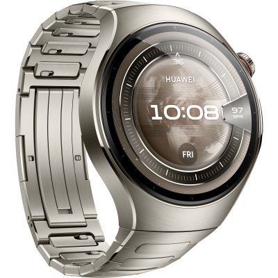 HUAWEI Montre connect&eacute;e Watch 5 46mm Titane 