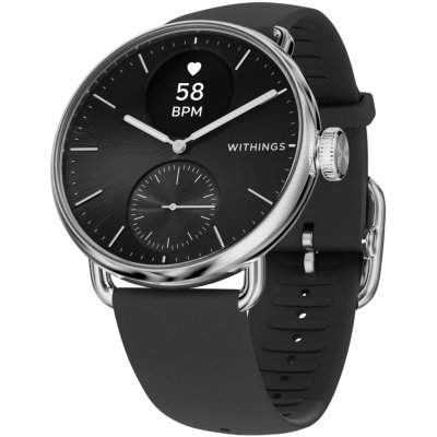 WITHINGS Montre connect&eacute;e  ScanWatch 2 38 mm Noir