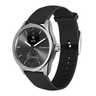 WITHINGS Montre connect&eacute;e  ScanWatch 2 42 mm Noir