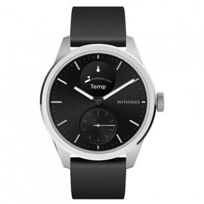WITHINGS Montre connect&eacute;e  ScanWatch 2 42 mm Noir