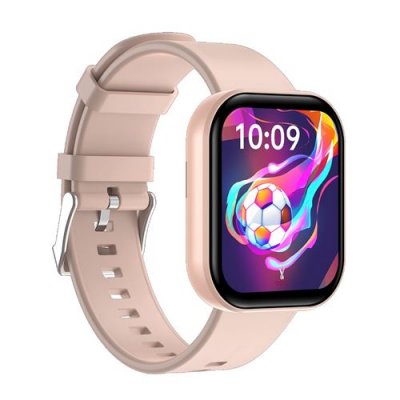  Montre connect&eacute;e - X38 - 1,96"" - Bluetooth 5.3 - &Eacute;tanche IP68 - Rose