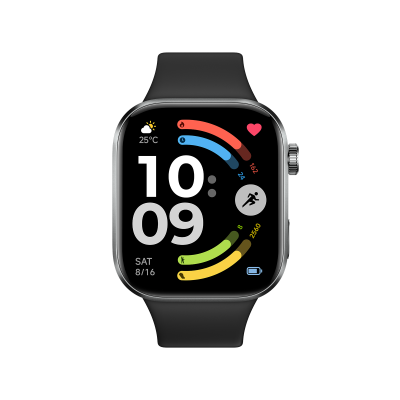 XIAOMI Montre connect&eacute;e  Redmi Watch 6 Bluetooth Noir avec bracelet Noir