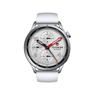XIAOMI Montre Connect&eacute;e  Watch S5 46 Mm Argent&eacute;e