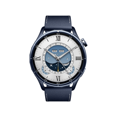 XIAOMI Montre Connect&eacute;e  Watch S5 46 Mm Bleu C&eacute;ramique