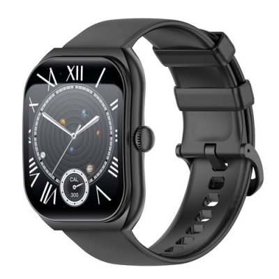  Montre Connect&eacute;e Z172 - Bluetooth, Etanche, Surveillance Sant&eacute;, Noir