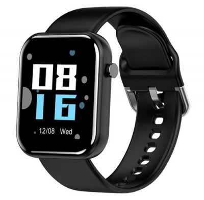 CHRONUS Montre connect&eacute;e ZL11 IP67 Etanche Fitness Tracker-Noir- 