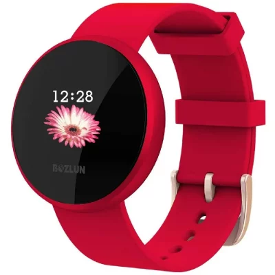 CHRONUS Montre connect&eacute;e ZNSBL Etanche Fitness Tracker-Rouge- 