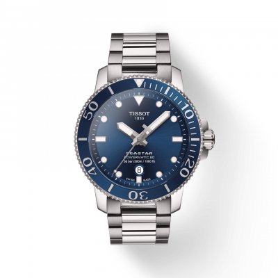 TISSOT Montre de plong&eacute;e  Seastar 1000 powermatic 80