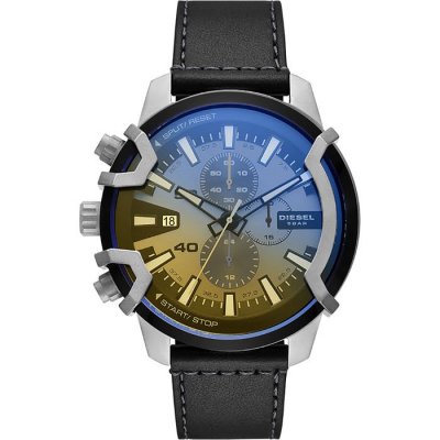 DIESEL Montre  pour hommes Griffed Chronograph, acier inoxydable, bo&icirc;tier 48 mm