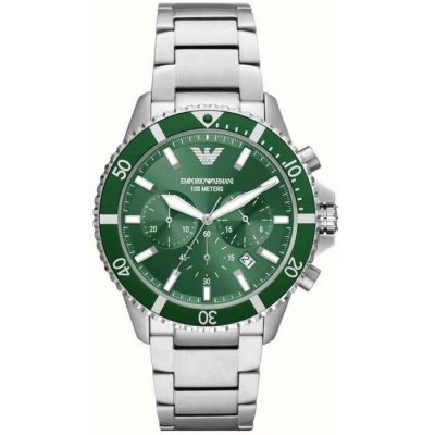 EMPORIO ARMANI Montre  Vert AR11500 Gris 