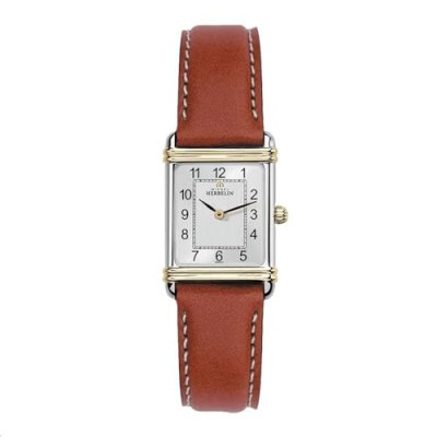 MICHEL HERBELIN Montre Femme Art d&eacute;co Argent&eacute; 17478T22GD Gris 