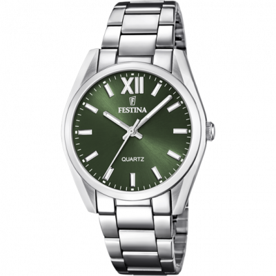 FESTINA Montre Femme Boyfriend Kaki F20622/4 Gris 