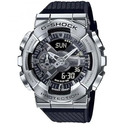 CASIO Montre Femme  G-shock Argent&eacute; GM-S110-1AER Gris G-Shock