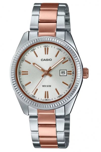 CASIO Montre Femme  LTP-1302PRG-7AVEF - Bracelet Acier