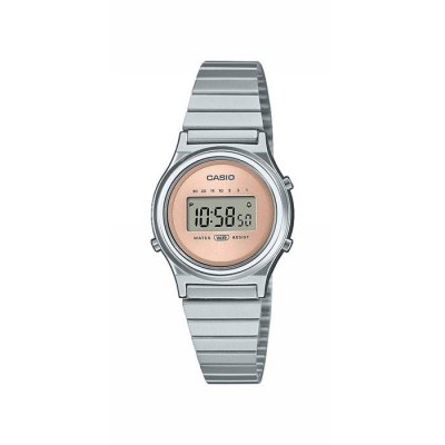 CASIO Montre Femme  Vintage Mini - LA700WE-4AEF Bracelet Acier