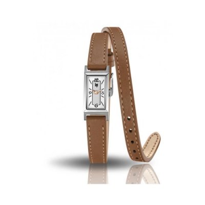 LIP Montre Femme Churchill Blanc 671207 Marron 