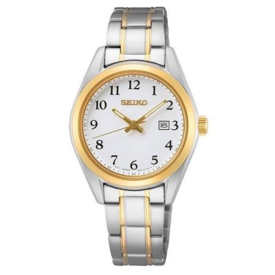 SEIKO Montre Femme Classiques Blanc SUR466P1 Gris 