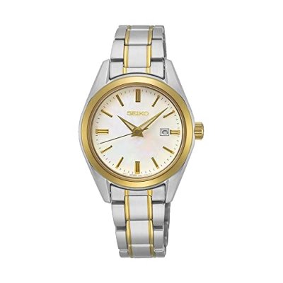 SEIKO Montre Femme Classiques Blanc SUR636P1 Multicolore 