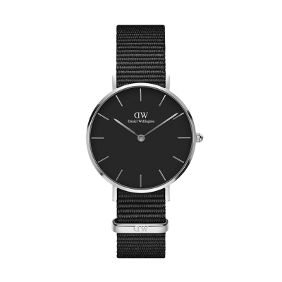 DANIEL WELLINGTON Montre Femme  Petite 28 Cornwall Black DW00100248