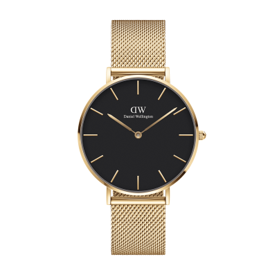 DANIEL WELLINGTON Montre Femme  Petite 36 Evergold DW00100345