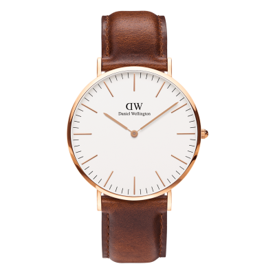 DANIEL WELLINGTON Montre Femme  St Mawes Rose 36mm DW00100035