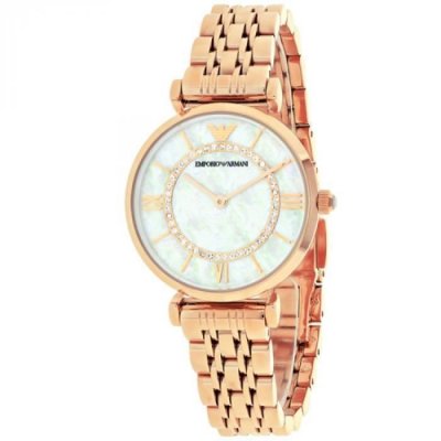EMPORIO ARMANI Montre Femme  AR1909 Or Rose