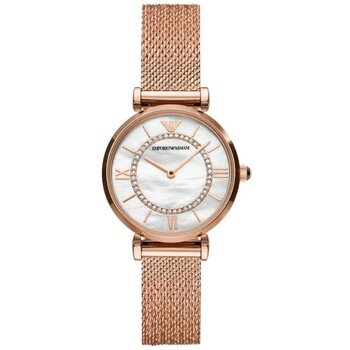 EMPORIO ARMANI Montre Femme  En Acier Inoxydable Rose