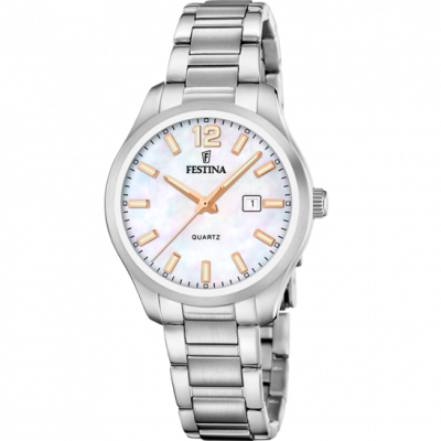 FESTINA Montre Femme  Acero Clasico - F20737-6 Bracelet Acier Argent