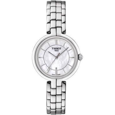 TISSOT Montre Femme Flamingo Blanc T0942101111100 Gris 