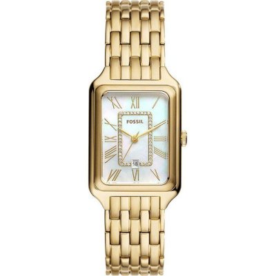 FOSSIL Montre femme  ES5304 - Bracelet Acier Dor&eacute;