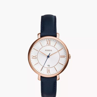 FOSSIL Montre Femme  Jacqueline ES3843 Bleu