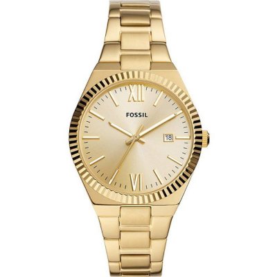 FOSSIL Montre Femme  Scarlette Mini En Acier Jaune Etanche