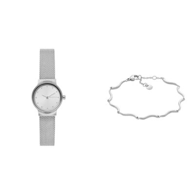 SKAGEN Montre Femme Freja Argent&eacute; SKW2715
