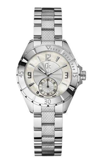 GUESS Montre Femme  Acier Argent&eacute;