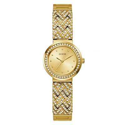GUESS Montre Femme  LADIES DRESS GW0476L2 - Bracelet Acier Dor&eacute;