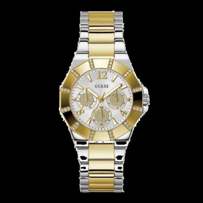 GUESS Montre femme  Sunray GW0616L2 - Bracelet Acier Dor&eacute;