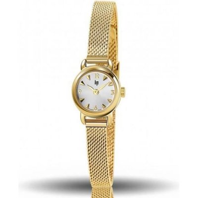 LIP Montre Femme Henriette Argent&eacute; 671265 Jaune 