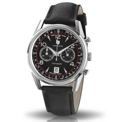 LIP Montre Femme, Homme Himalaya Noir 671592 