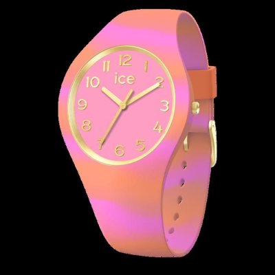 ICE WATCH Montre Femme  ICE tie and dye 020948 - Bracelet Silicone Rose