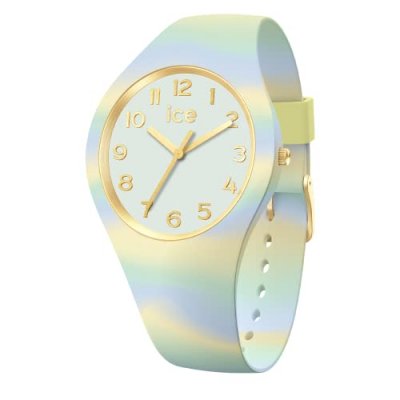 ICE-WATCH Montre Femme Ice Watch ICE tie and dye 020949 - Bracelet Silicone Bleu