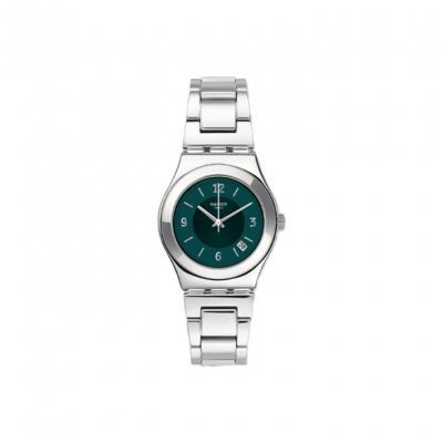 SWATCH Montre Femme Irony Vert YLS468G Gris 