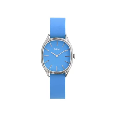 KELTON Montre Femme  Colorama 9123322-197-197 - Bracelet Cuir Bleu